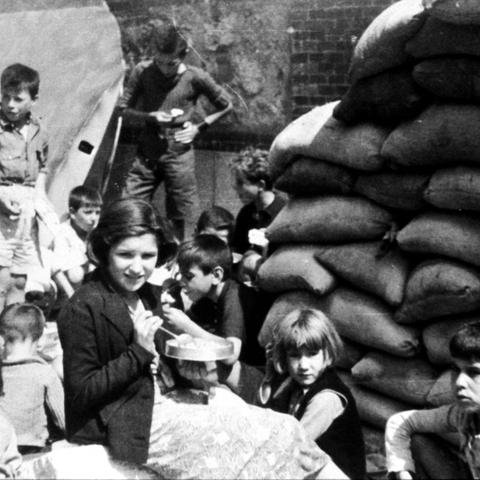 Our experience working with children in conflict started in Dubai, UAE during the World War II
